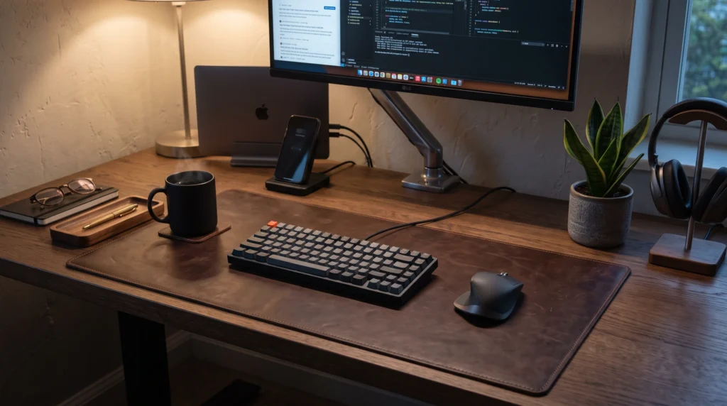 Felt vs Leather Desk Mat: Smart Choice Guide