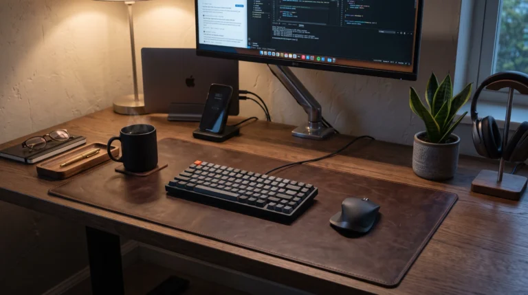 Felt vs Leather Desk Mat Smart Choice Guide